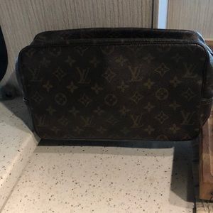 Louis Vuitton authentic vintage Toilette Cosmetic Pouch Bag